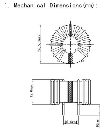 21AWG 標準 溶接機用 常態 窒息誘導器