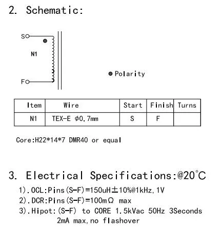 21AWG 標準 溶接機用 常態 窒息誘導器