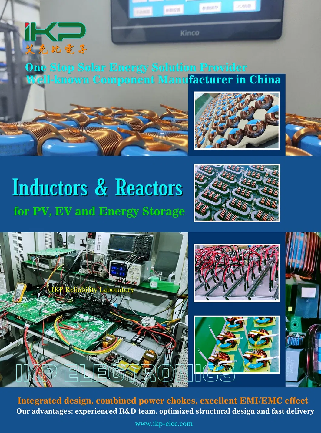 Inductor Inductive Ikp Carton China Differential Mode Choke Boost Reactor