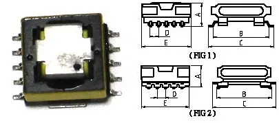 高電流磁心 Ef20 型フライバックトランス