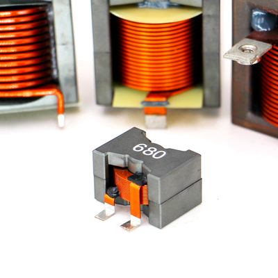 High Current PQ/RM/EP/EQ/Toroid Type Magnetic Shielded Flat Wire Edge Winding Power Inductors