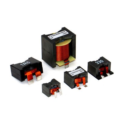 Custom Flat Wire Wound Magnetic Shielded SMD PFC Choke Coil Inductors