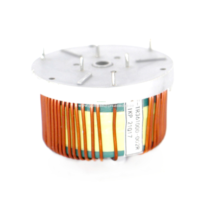 Horizontal Type Double Toroidal Mn-zn Cores Common Mode Power Line Choke with Special Base