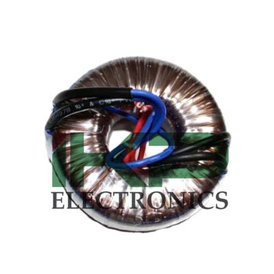 60VA Rated Power 50/60Hz Frequency 98*35mm Outside Dimension D*H Toroidal Transformer for Door Control System