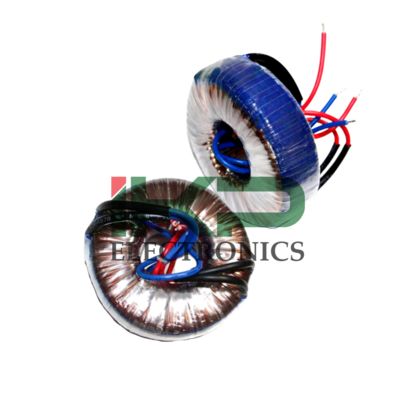 150VA Rated Power 50/60Hz Frequency 98*55mm Outside Dimension D*H Toroidal Transformer for Door Control System