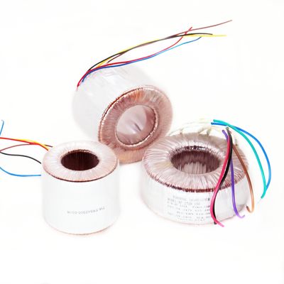 6.30kg Weight 57℃ Temp. Rise Toroidal Transformer for Testing Equipment